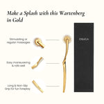 Osuga Gold Wartenberg sensory play tool for adding excitement and stimulating your sensitive areas