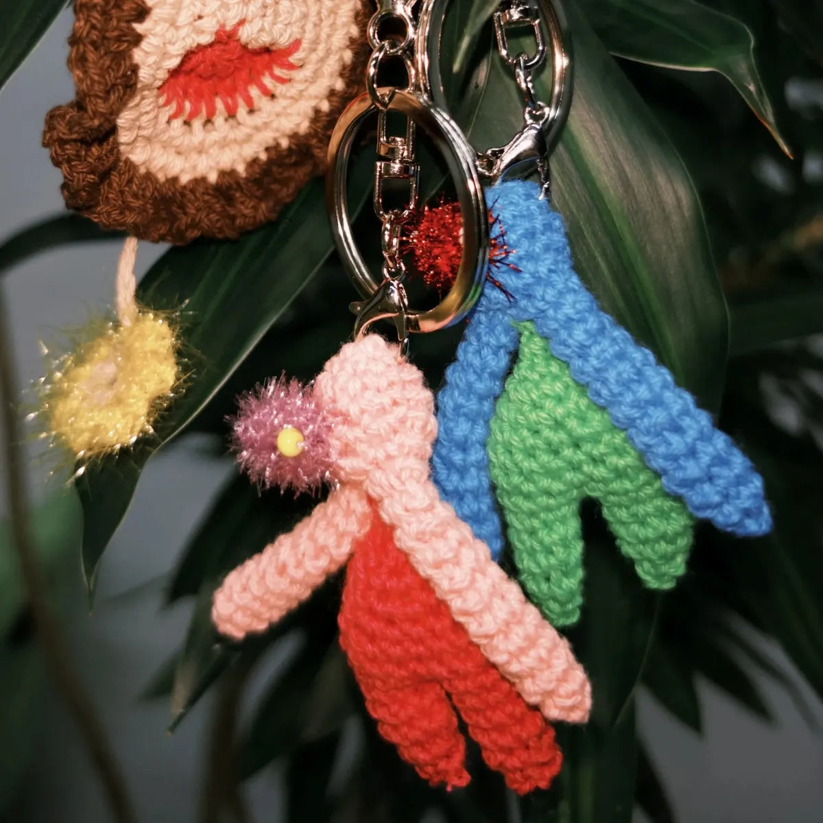 OSUGA Clitoral & Vulva Handmade Keychain