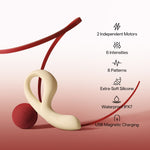 OSUGA eros with 2 independent motors and 14 pleasure settings to deliver the full orgasm