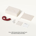 osuga eros hrusting vibrator with usb magnetic charging and storage pouch