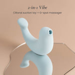 Osuga silicone clitoral suction toy G-spa with G-spot massager