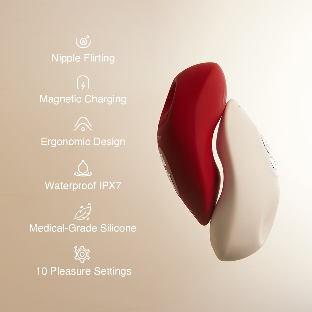 osuga tremble clitoris tapping vibrator is made from 100% body-safe silicone and free from BPA