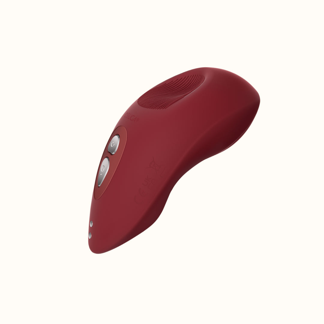 OSUGA TREMBLE RED CLITORAL TAPPING VIBRATOR WITH NIPPLE STIMULATION