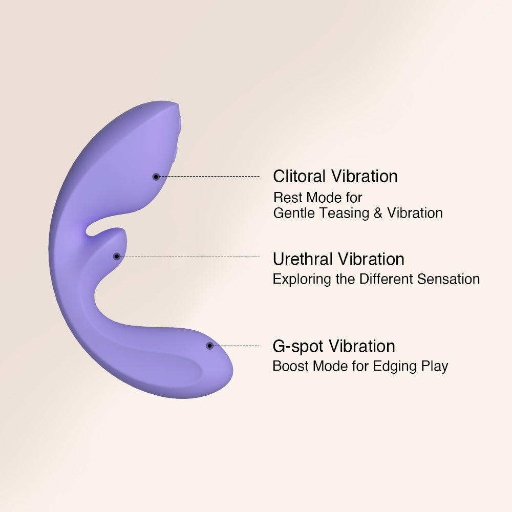 osuga flow triple stimulation for ergonomic design and flexible internal part