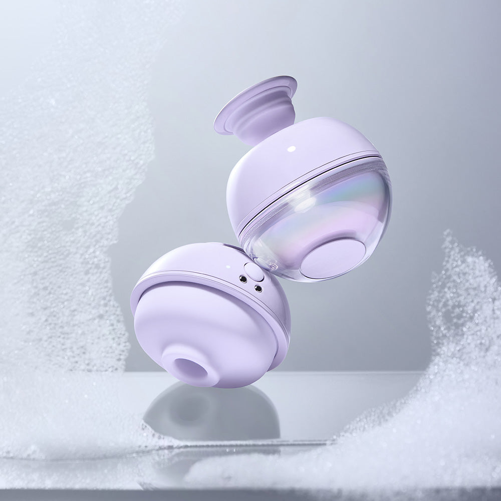 Purple bubble with ipx7 waterproof rating so that you can have fun in the tub or shower, even beach.