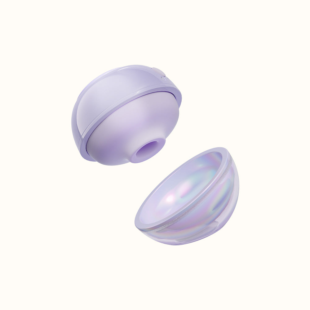 osuga bubble clitoral sucking vibrator with magnetic clip as a travel lock which is smart and convenience