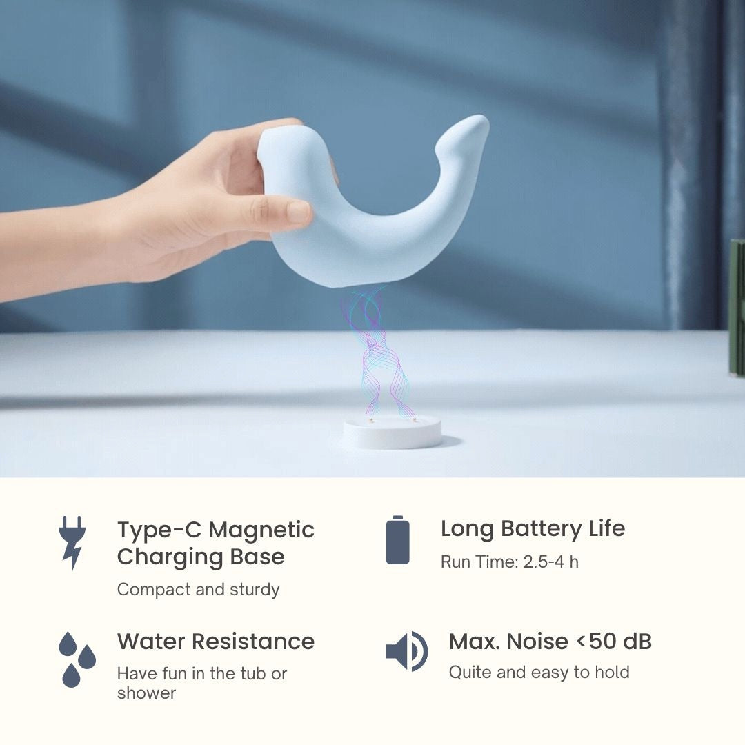 osuga g-spa clitoral suction toy with ipx7 waterproof and convenience magnetic charging base