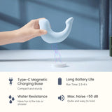 osuga g-spa clitoral suction toy with ipx7 waterproof and convenience magnetic charging base