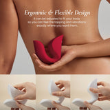 osuga ridge g-spot tapping vibrator with ergonomic curve and flexible insertable design