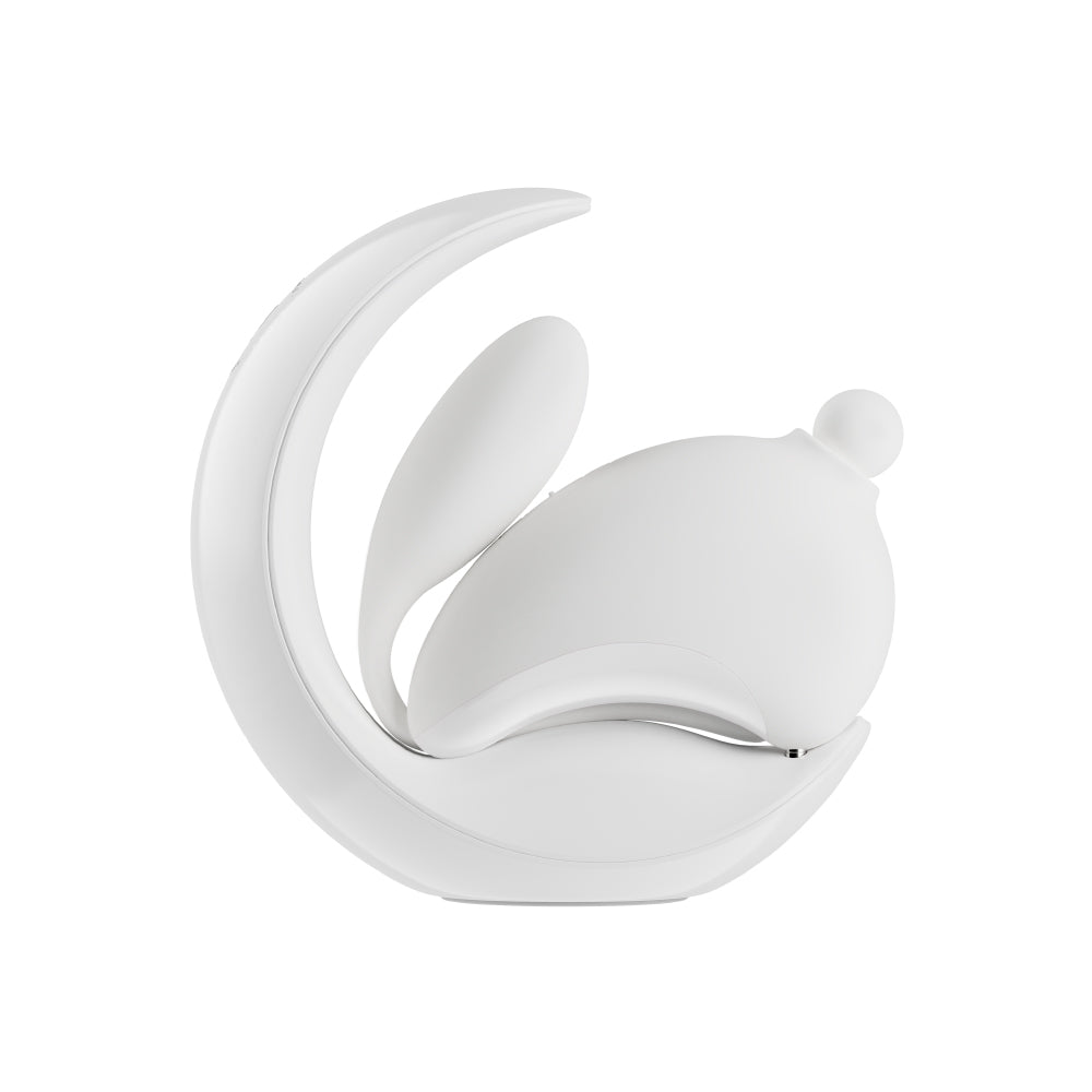 OSUGA Obonny® Clitoral & G-Spot Dual Stimulation Suction Vibrator White