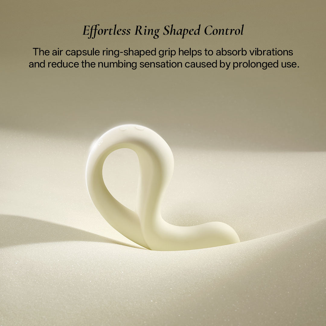 EROS THRUSTING RABBIT VIBRATOR WITH IR CAPSULE RING SHAPED GRIP