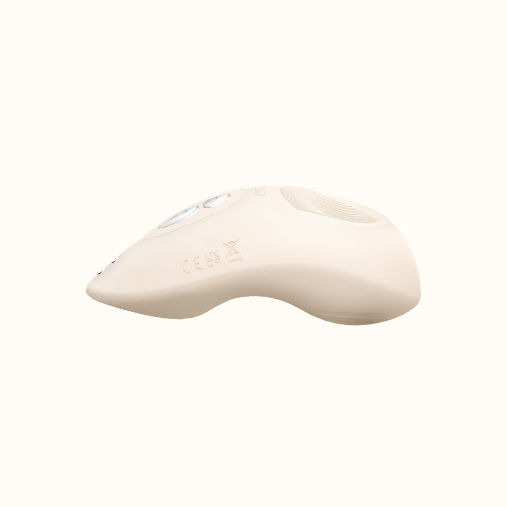 osuga tremble white clitoris tapping vibrator with flirting nipple mode