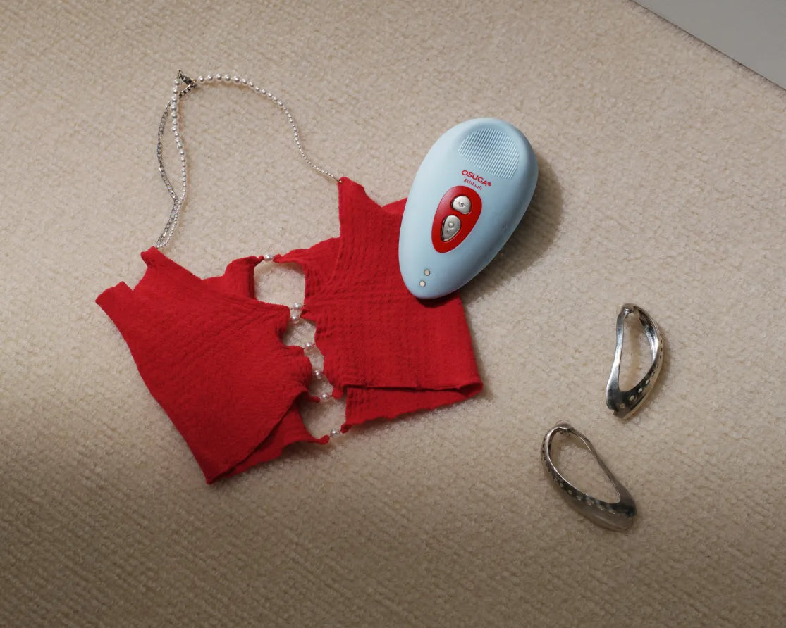 OSUGA X RUIBUILT CLITORAL TAPPING VIBRATOR WITH NIPPLE STIMULATION