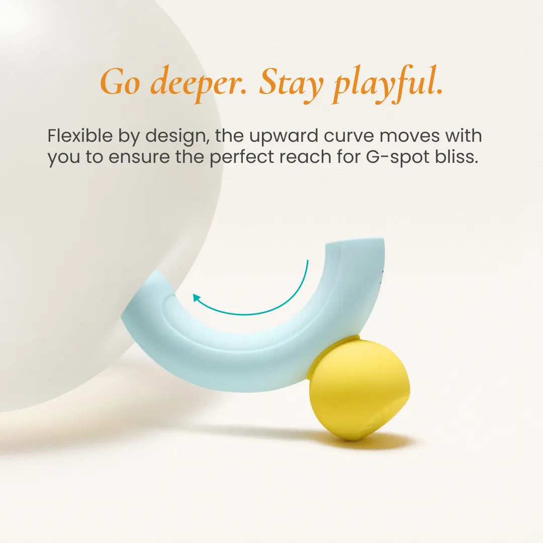 Osuga Fizz 2-in-1 Wand Vibrator with g-spot stimulation