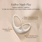 Osuga Papillon Wearable Nipple Vibrator Enjoy the Nipple Play