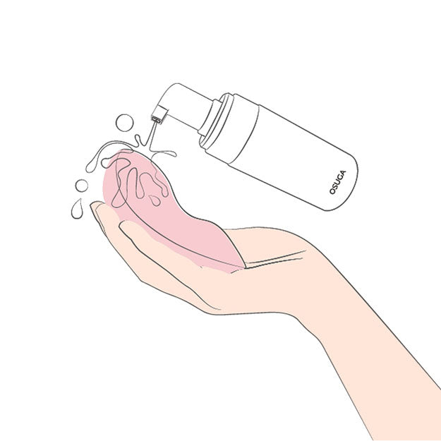 how to use the tremble clean and apply the lube