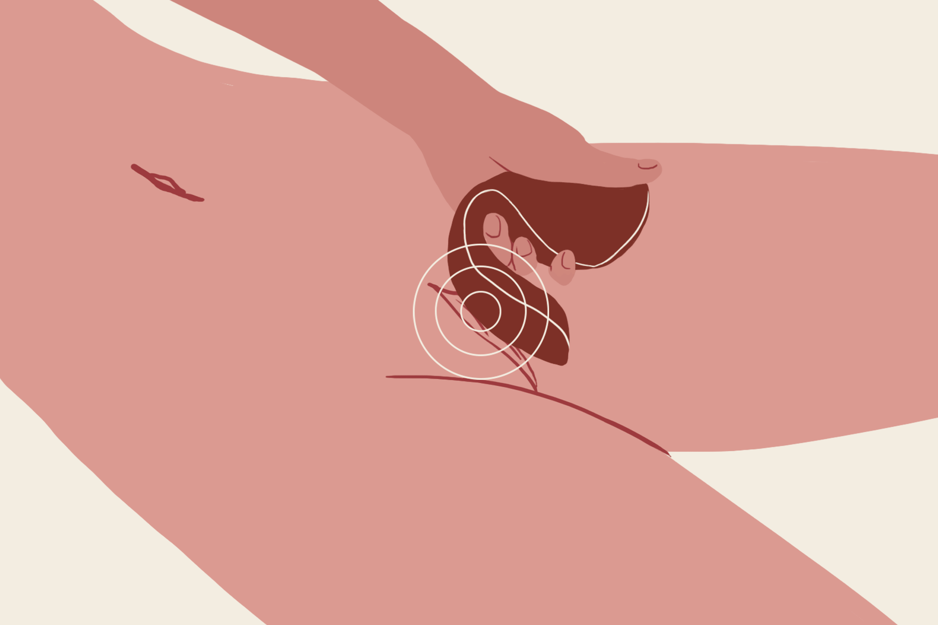 Turn on Tapping Mode, tease the clitoris. Breathe, explore, and ease yourself into the slow rise of arousal.