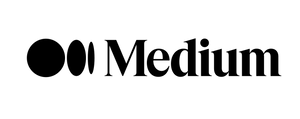 Black 'Medium' logo on a white background