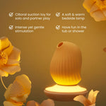Osuga cuddly bird Yellow clitoral suction toy with lamp feature intense yet gentle external stimuation