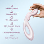 osuga a-spot vibrator with soft silicone