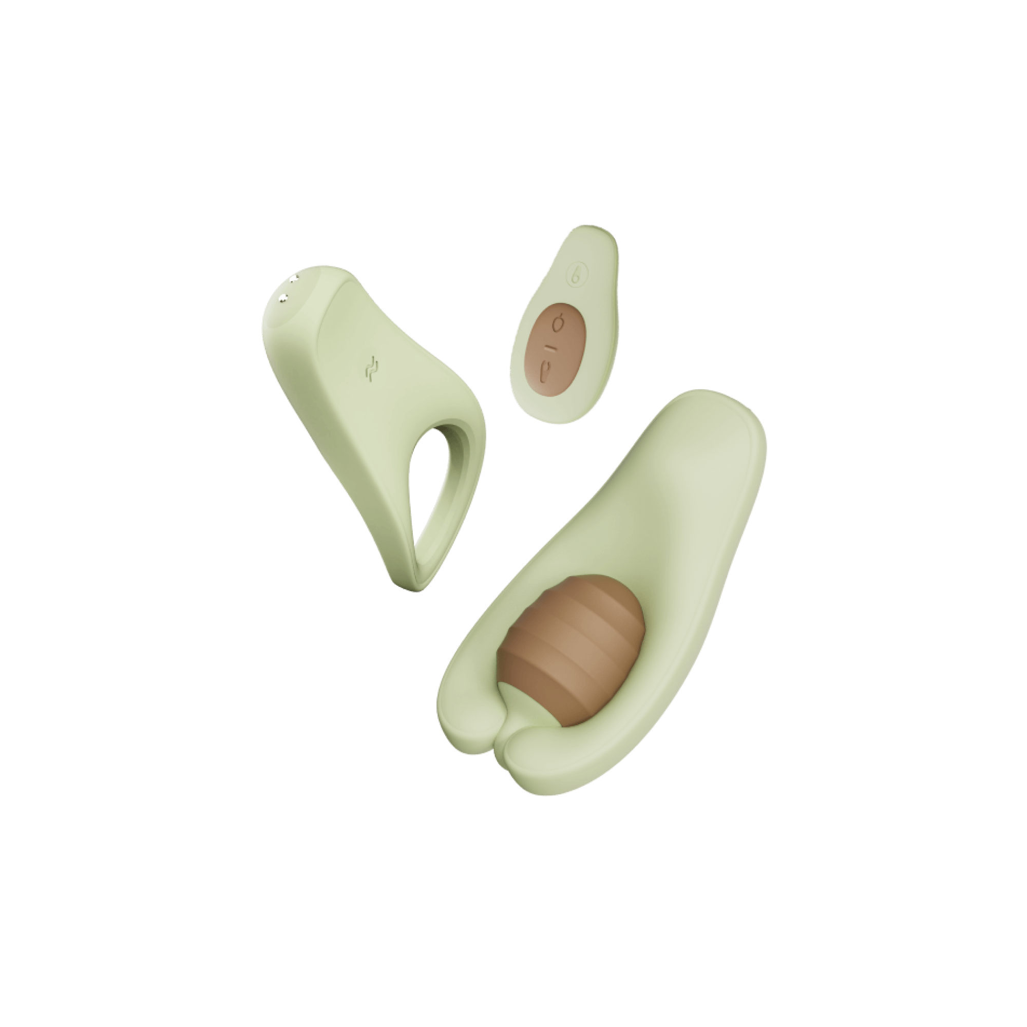 Newyogo couple sex toy kit - wearable panty vibrator & cock ring Newyogo couple sex toy kit - wearable panty vibrator & cock ring