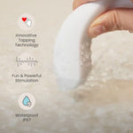osuga ridge dual-side g-spot tapping vibrator with 2 powerful motors and waterproofing