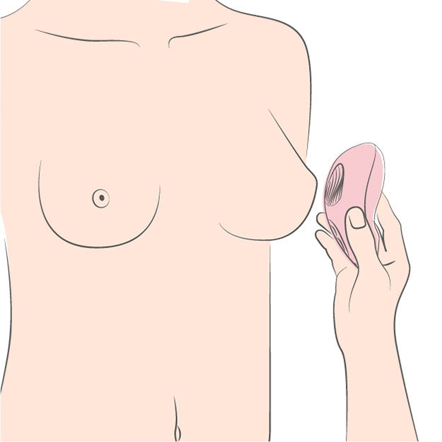 stimulate your nipples, inner thighs, or outer vulv with osuga tremble textured zones 